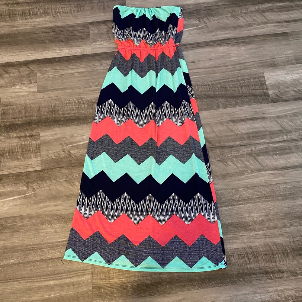 Strapless Maxi Dress